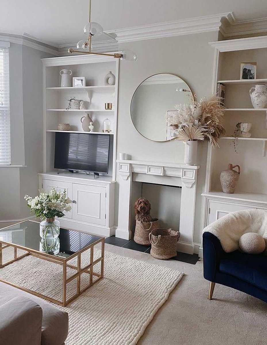 Beliani Kaella - Mand--jute - Beige