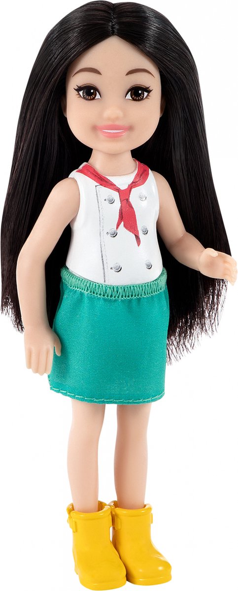 Barbie tienerpop Chelsea Can Be meisjes 15,3 cm wit/groen