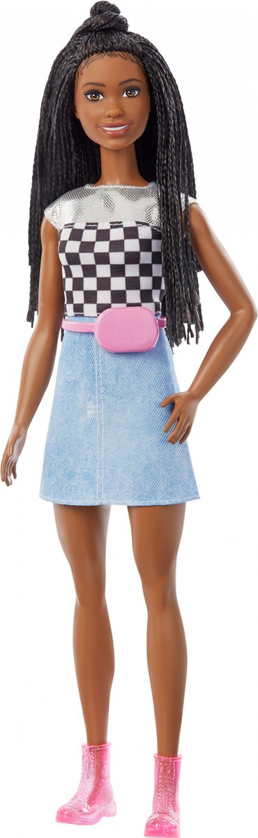 Barbie tienerpop Big City Big Dreams meisjes 30 cm/wit - Zwart