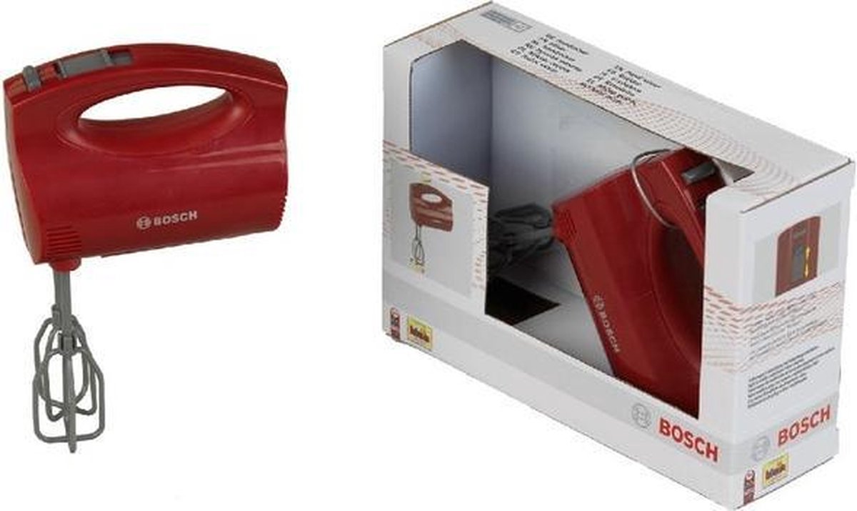 Klein Bosch handmixer - Rood