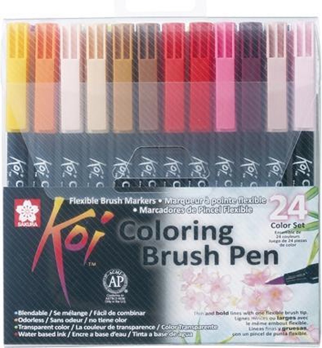 Sakura brushpennen Koi Coloring 24 stuks