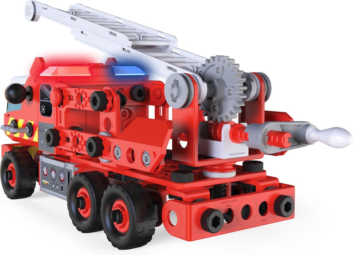 Meccano bouwpakket Fire Truck 8 x 35 x 20 cm rood 154 delig