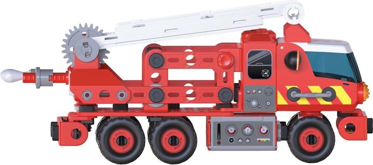 Meccano bouwpakket Fire Truck 8 x 35 x 20 cm rood 154 delig