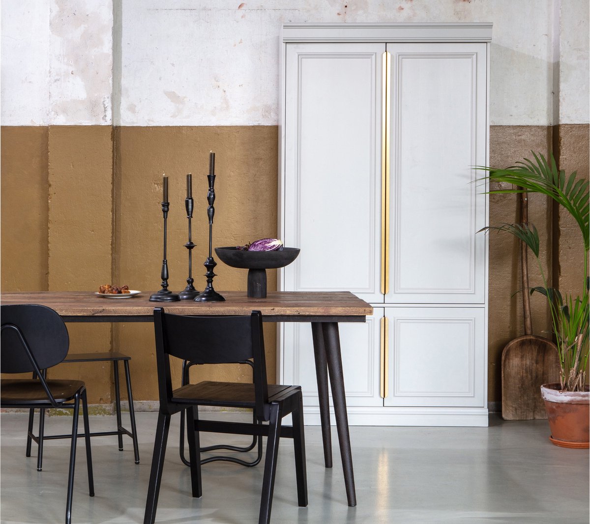 BePureHome Guild Eettafel 180 x 90 cm - Bruin