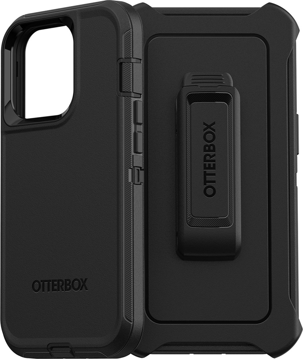 Otterbox Defender Apple iPhone 13 Pro Max Back Cover - Zwart