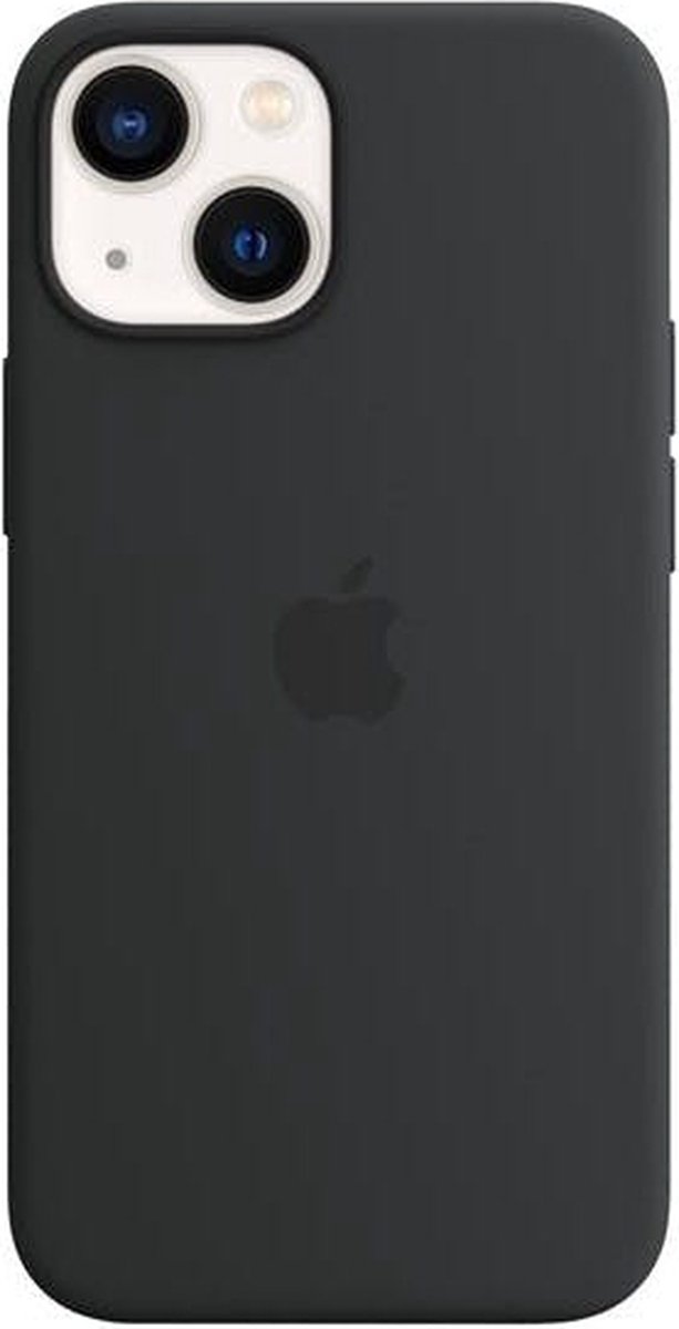 Apple iPhone 13 Back Cover met MagSafe Middernacht - Zwart