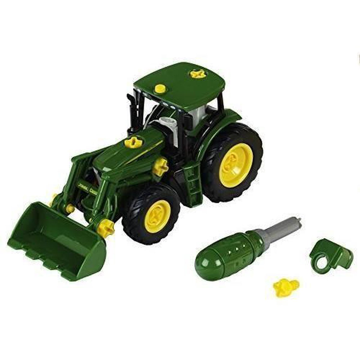 Schleich John Deere tractor 14 cm - Groen