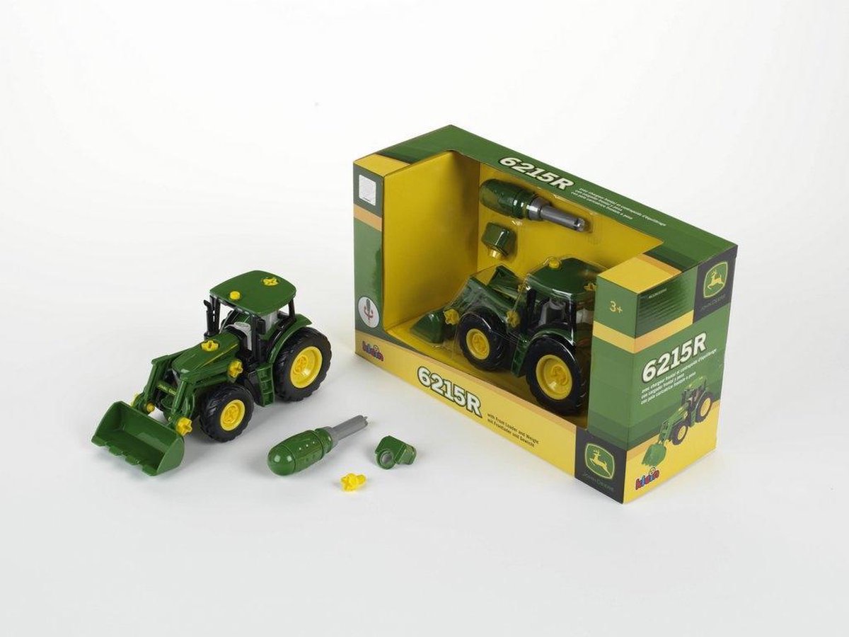 Schleich John Deere tractor 14 cm - Groen