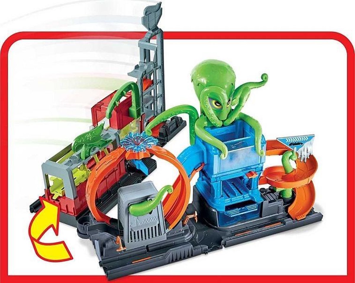 Mattel Hot Wheels autowasserette junior 30 cm 2 delig