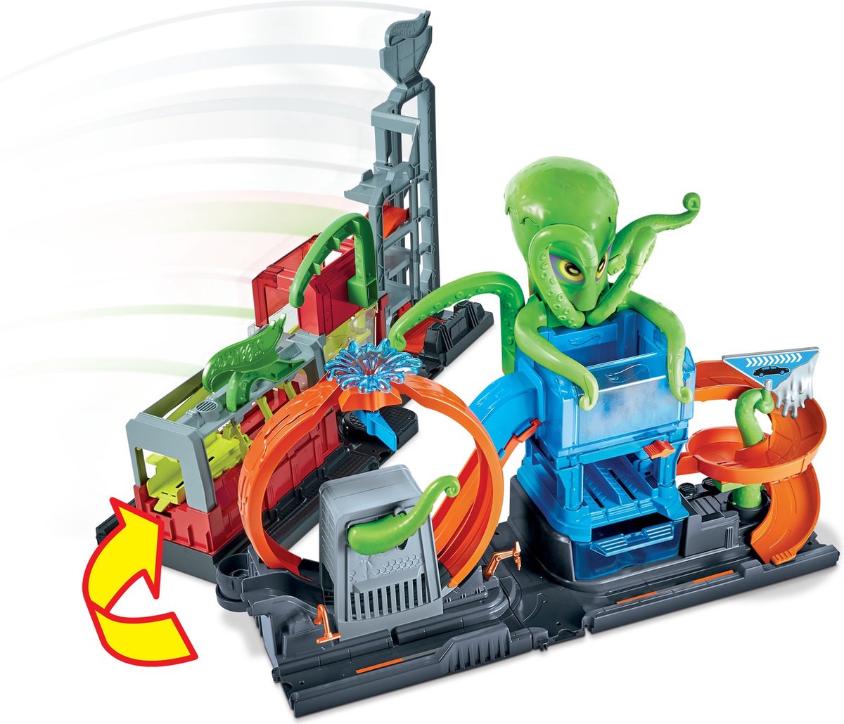 Mattel Hot Wheels autowasserette junior 30 cm 2 delig