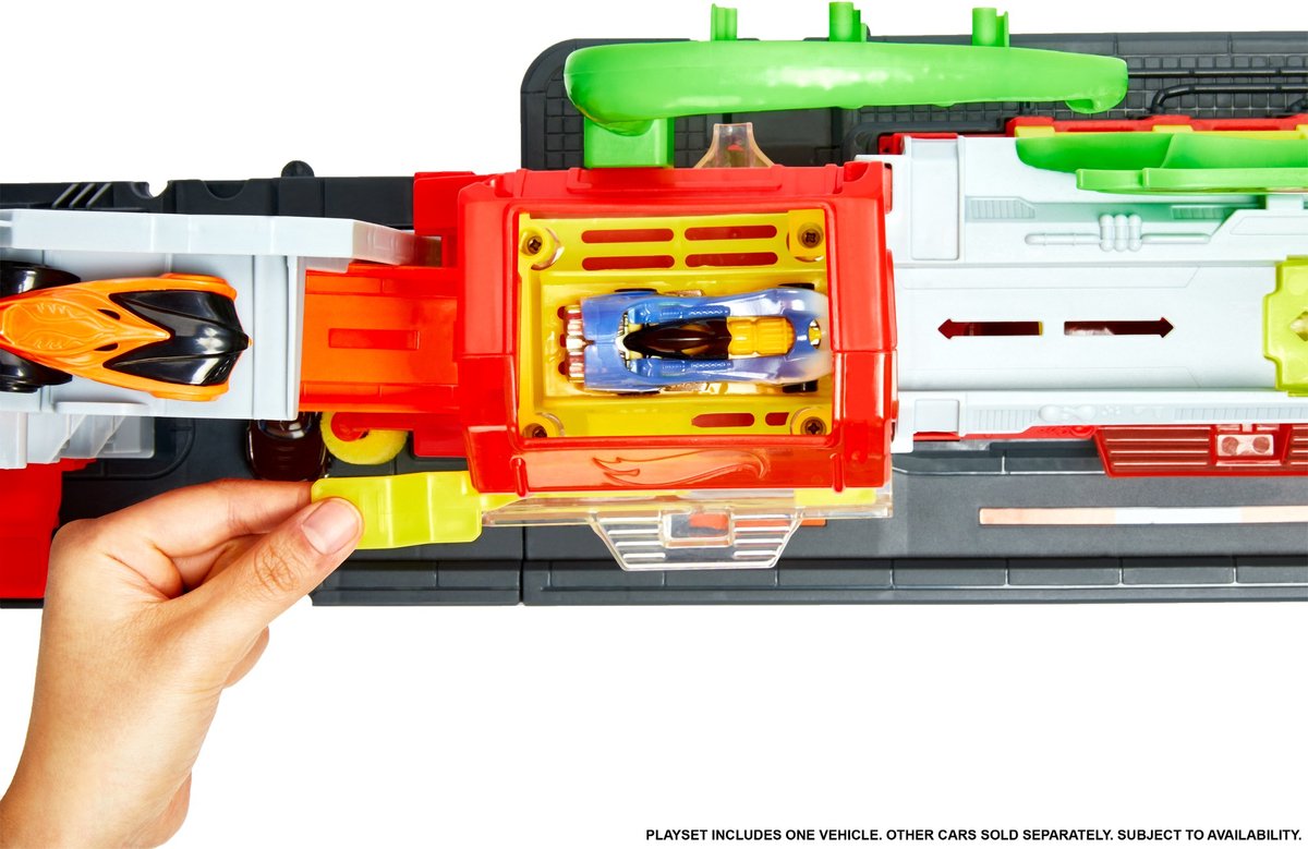 Mattel Hot Wheels autowasserette junior 30 cm 2 delig