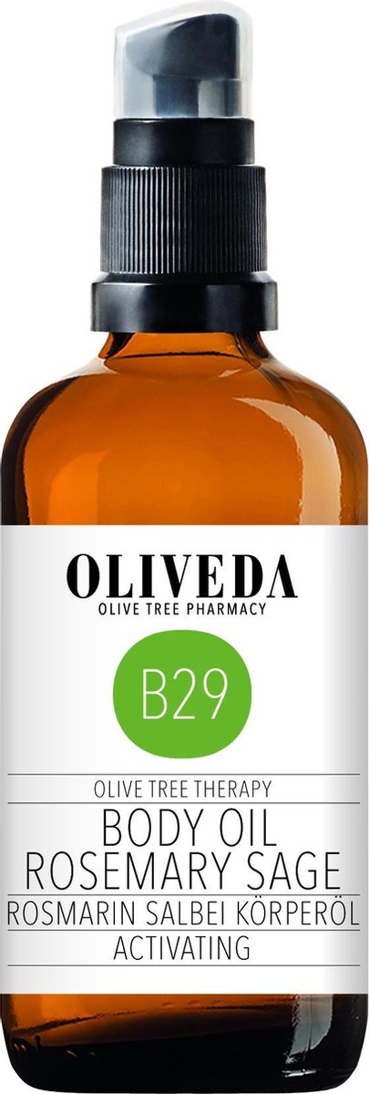 Oliveda B29 Rosmary Sage Bodyolie 100ml