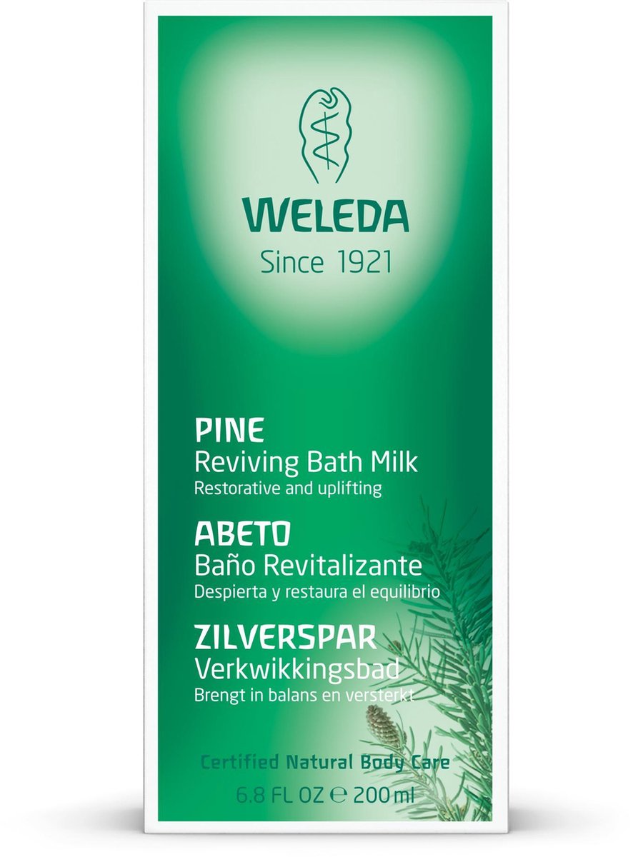 Weleda Zilverspar Verkwikkingsbad Badmelk 200ml