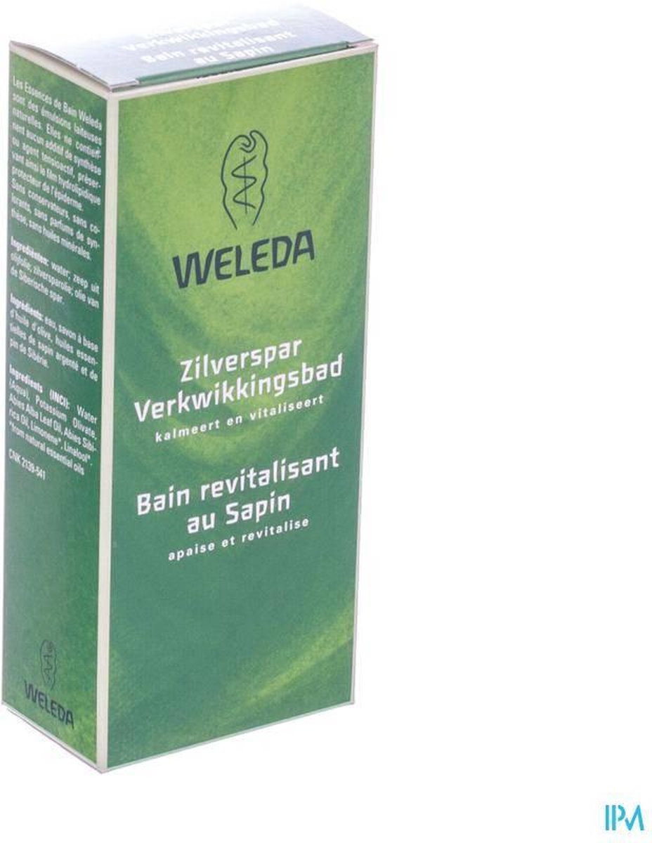 Weleda Zilverspar Verkwikkingsbad Badmelk 200ml