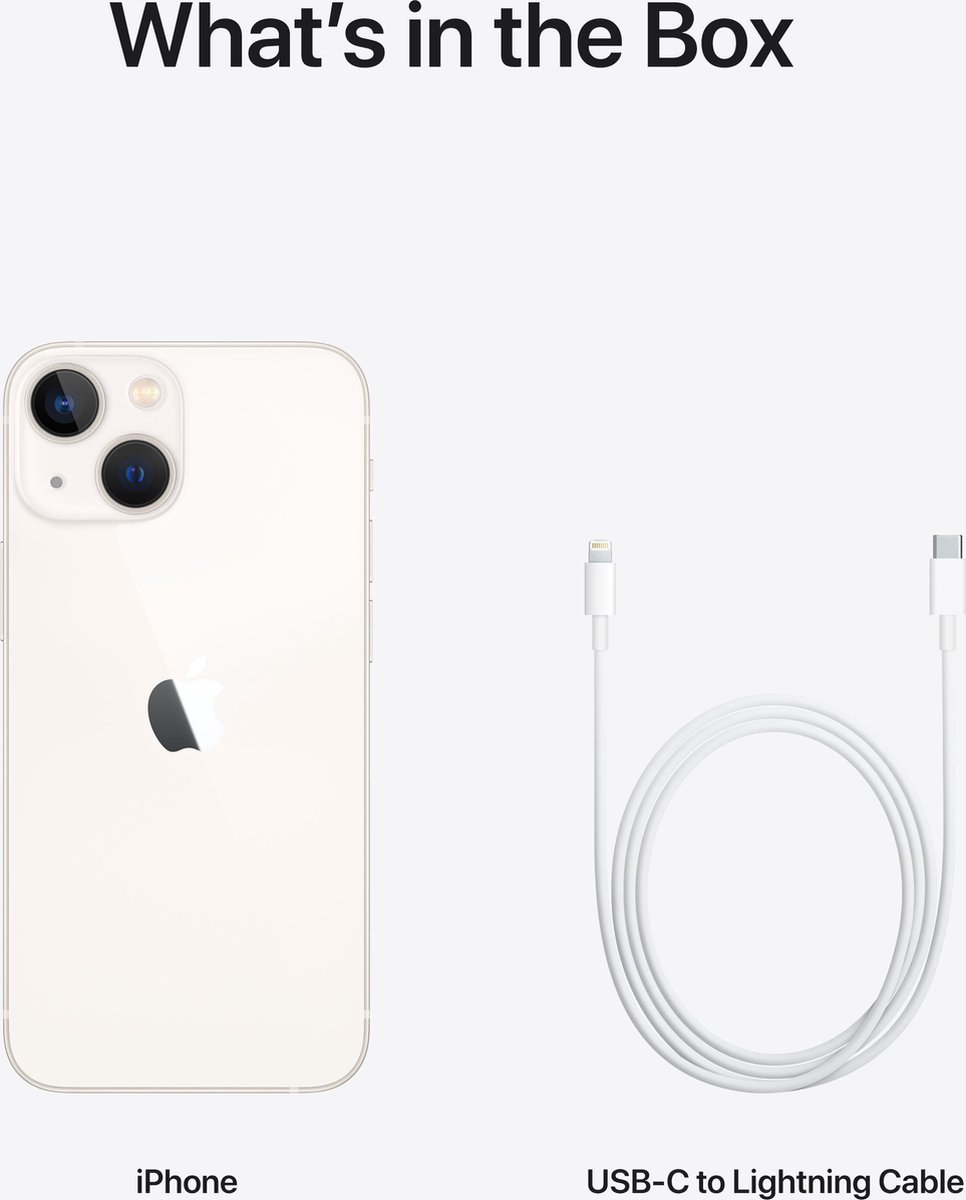 Apple iPhone 13 mini 128GB - Wit