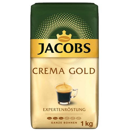 Jacobs - Expertenröstung Crema Gold Bonen - 1kg