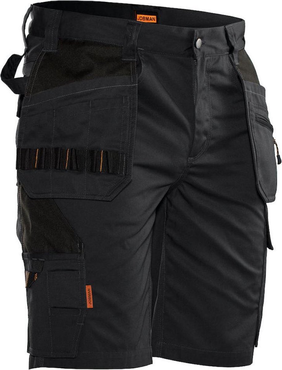 Jobman 2722 Shorts Holsterpockets Short - Maat 50 - - Zwart