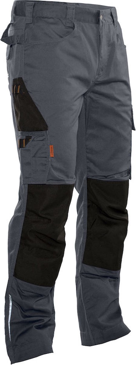 Jobman 2321 Service Trousers Werkbroek - Maat 46 - Grijs/ - Zwart