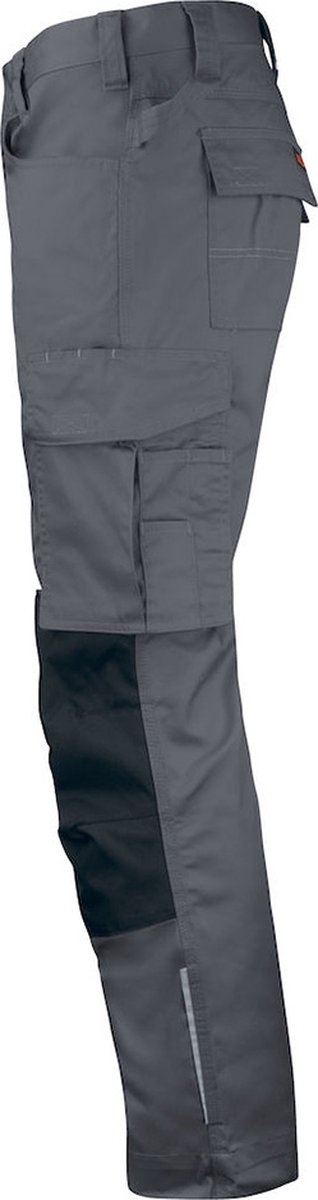 Jobman 2321 Service Trousers Werkbroek - Maat 46 - Grijs/ - Zwart