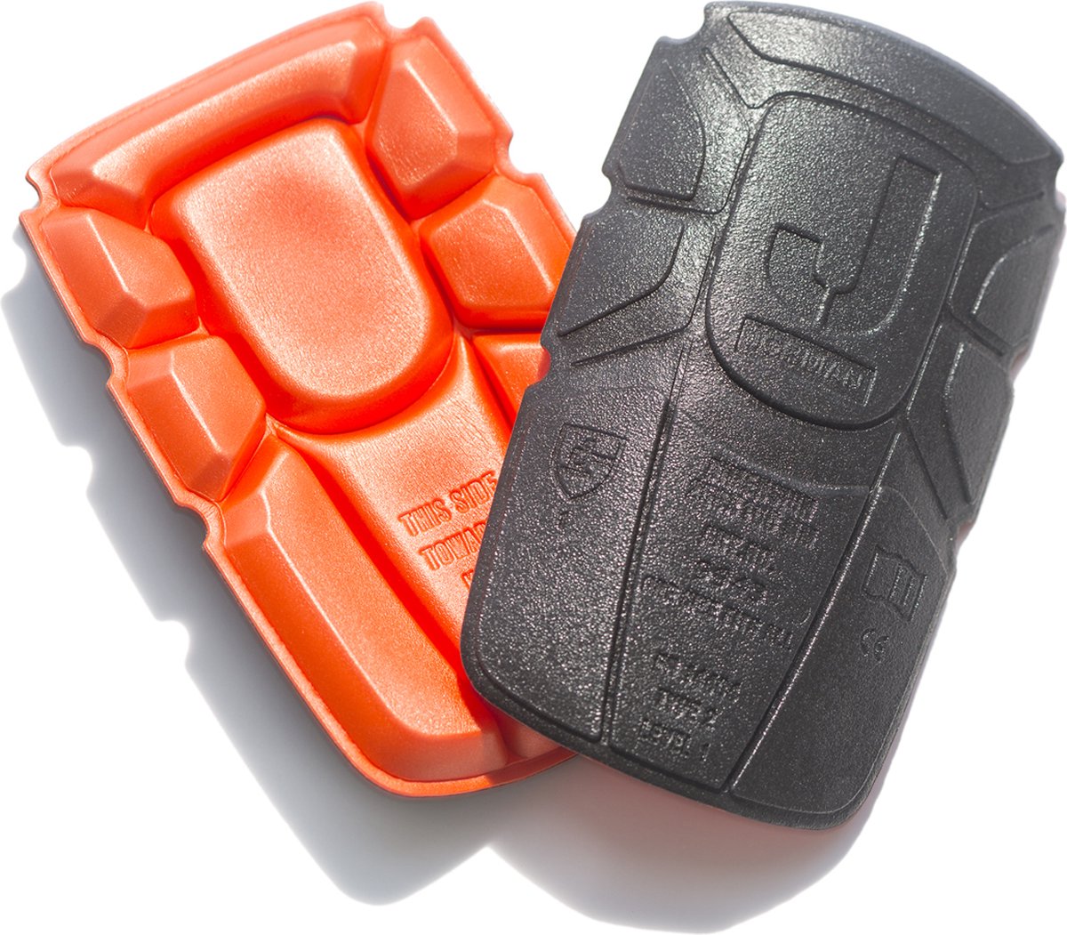 Jobman 9943 Knee Pads Kniestukken - Maat OFA - Oranje/ - Zwart