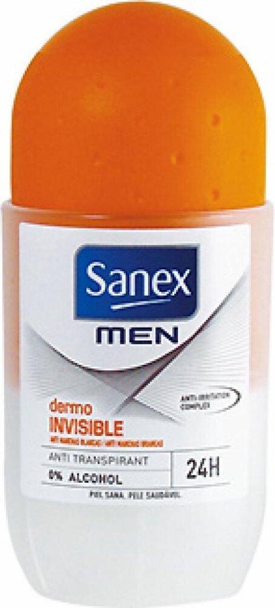 Sanex Men Deodorant Deoroller Invisible 50ml