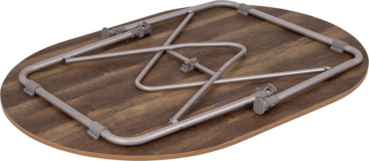 Bo-Camp Feather Oval 130 x 90 cm Campingtafel