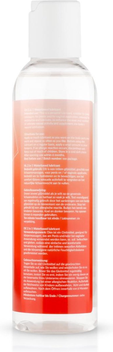 EasyGlide - 2 in 1 Massage Glijmiddel Op Waterbasis - 150 ml
