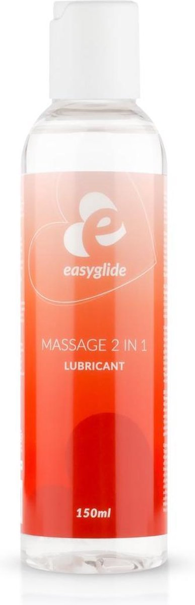 EasyGlide - 2 in 1 Massage Glijmiddel Op Waterbasis - 150 ml