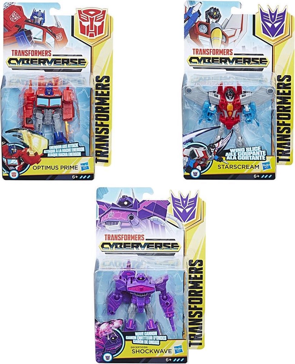 Hasbro Transformers Cyberverse Commander 15 Cm Assorti