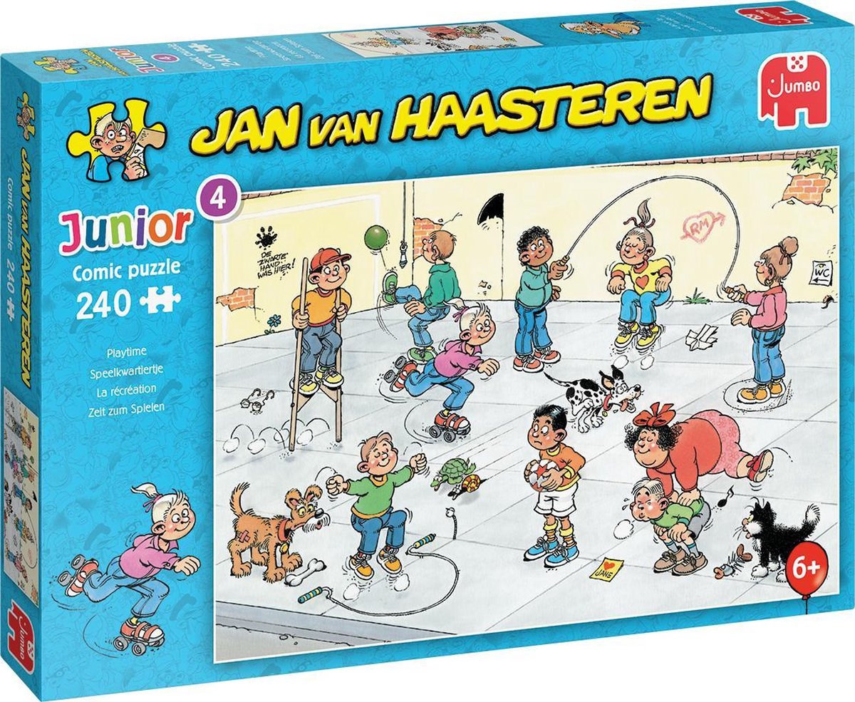 Jumbo Puz Jan Van Haasteren Junior Optie 4 240 Stukjes