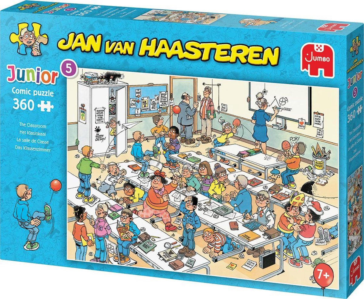 Jumbo Puz Jan Van Haasteren Junior Optie 5 360 Stukjes