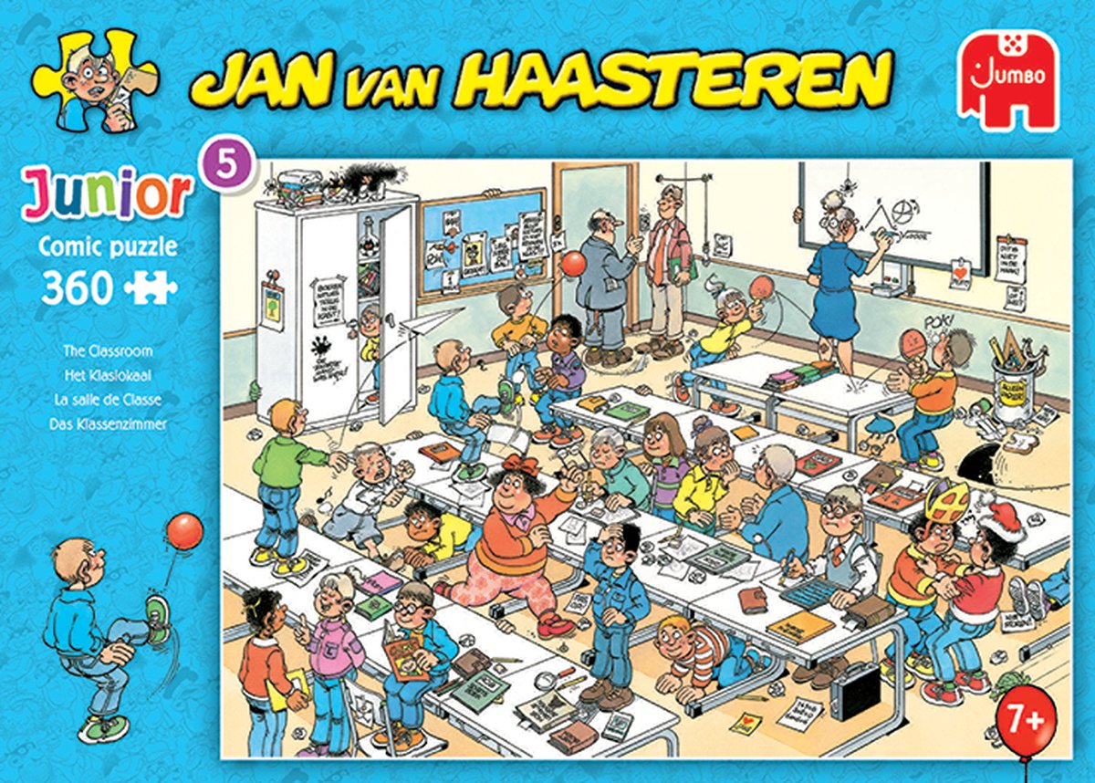 Jumbo Puz Jan Van Haasteren Junior Optie 5 360 Stukjes