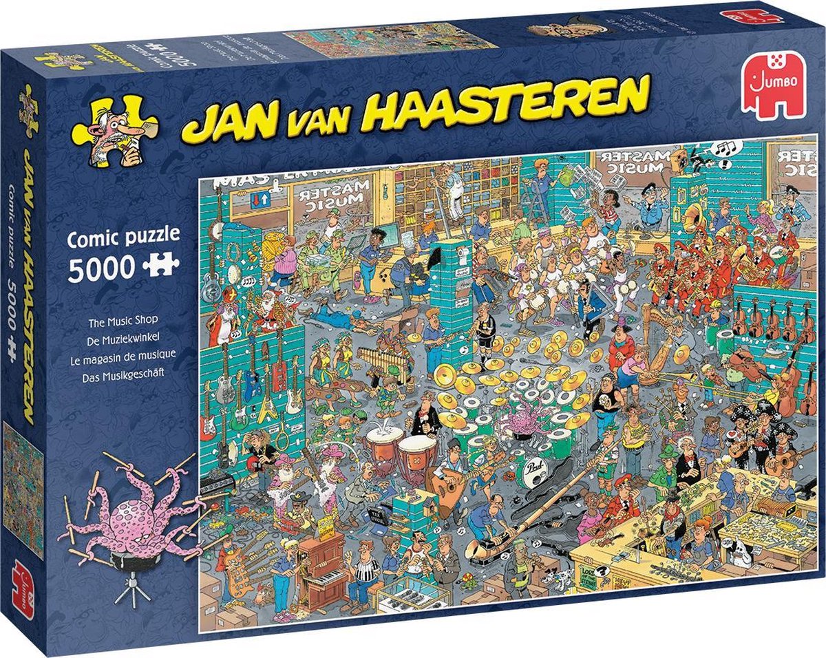 Jumbo Puz Jan Van Haasteren Plaat Okt 5000 Stukjes