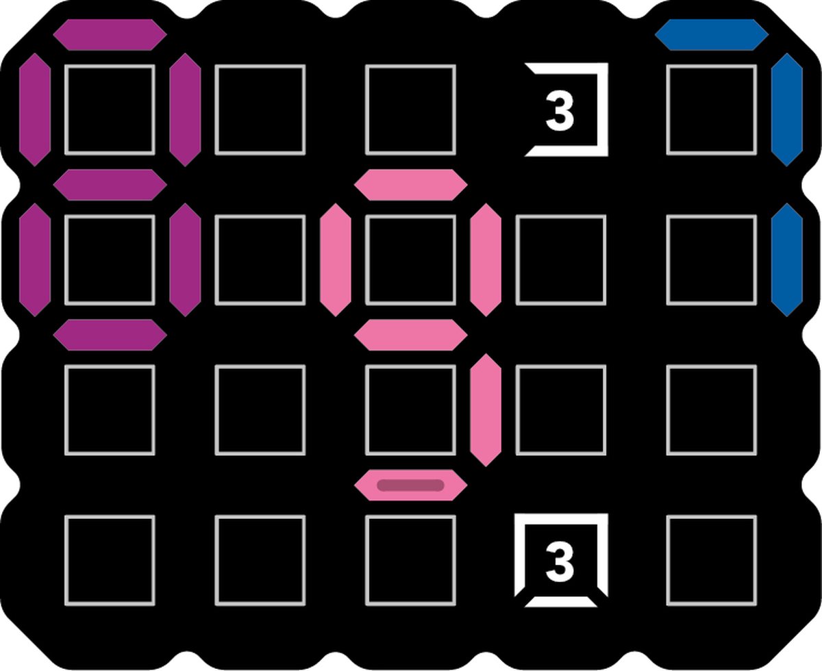 Smartgames Spel IQ Digits - Blauw