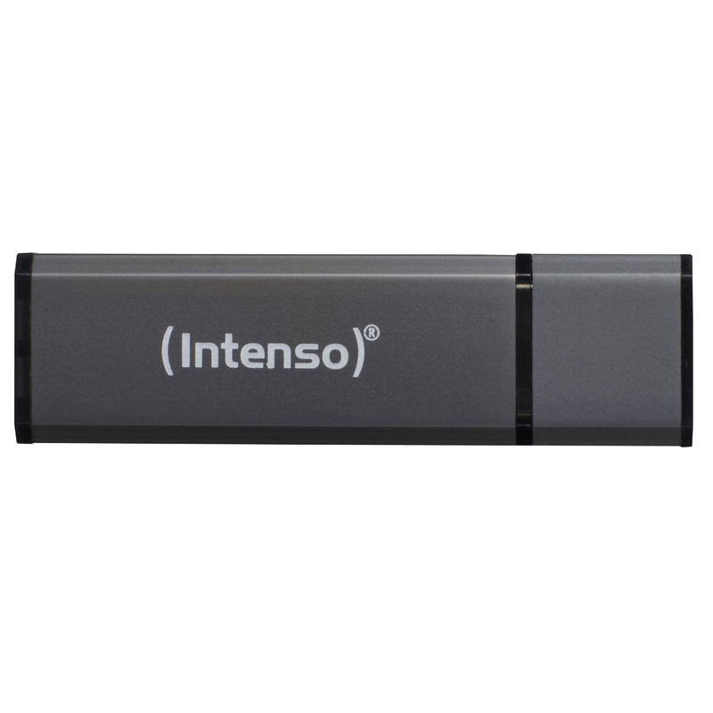 Intenso Alu Line unidad flash USB 32 GB USB tipo A 2.0 Antracita, Lápiz USB