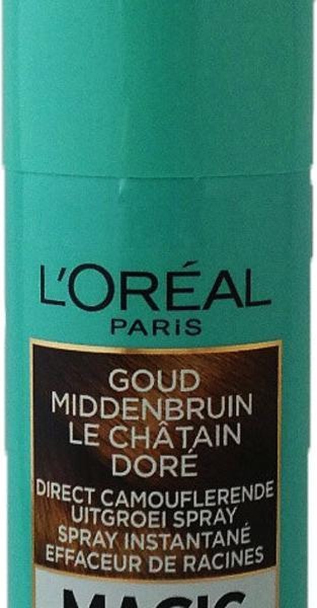 L'Oreal Paris Magic Retouch Nr. 10 Midden 75ml - Bruin