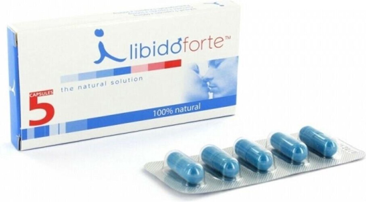 Libido Forte 100 Natural - Blauw