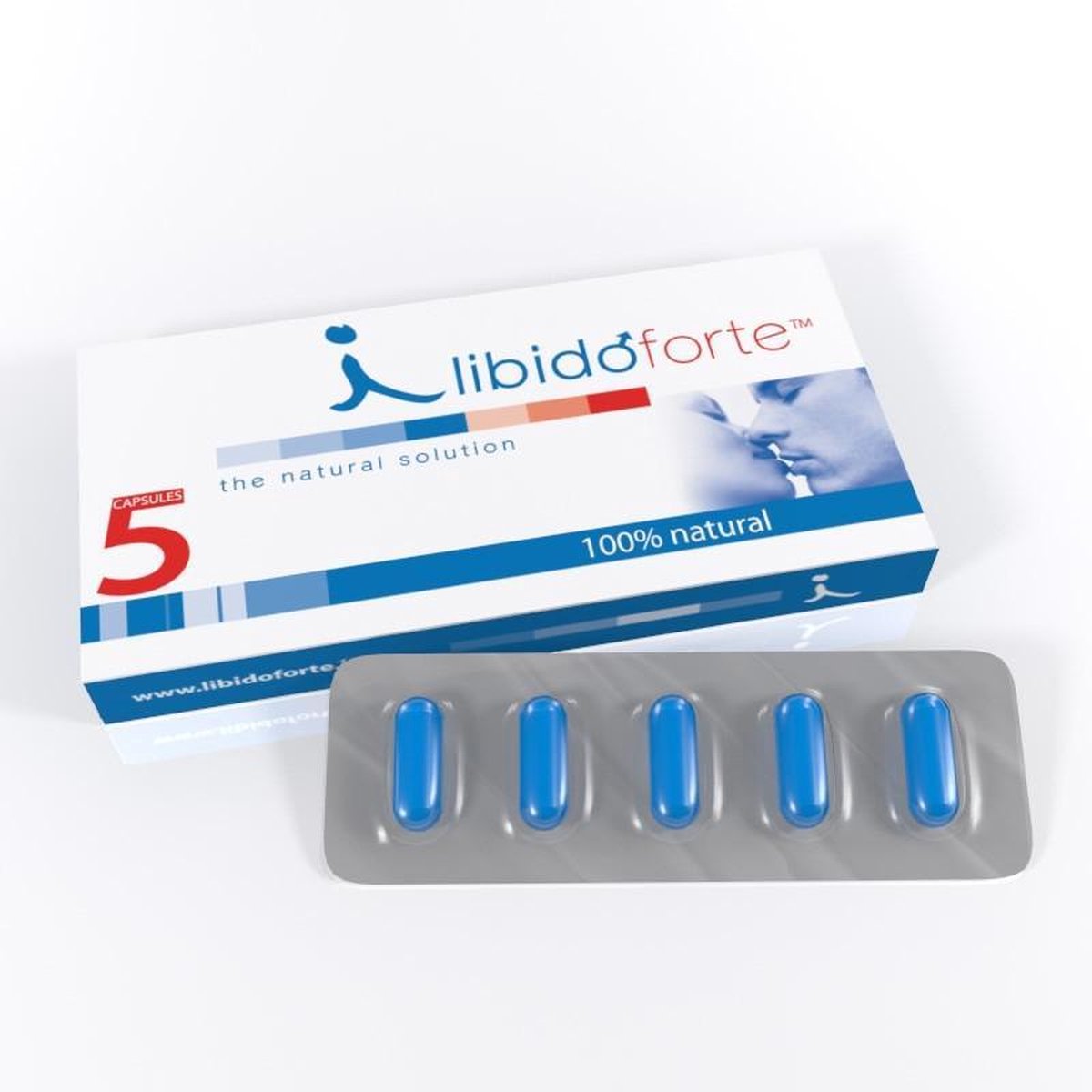 Libido Forte 100 Natural - Blauw