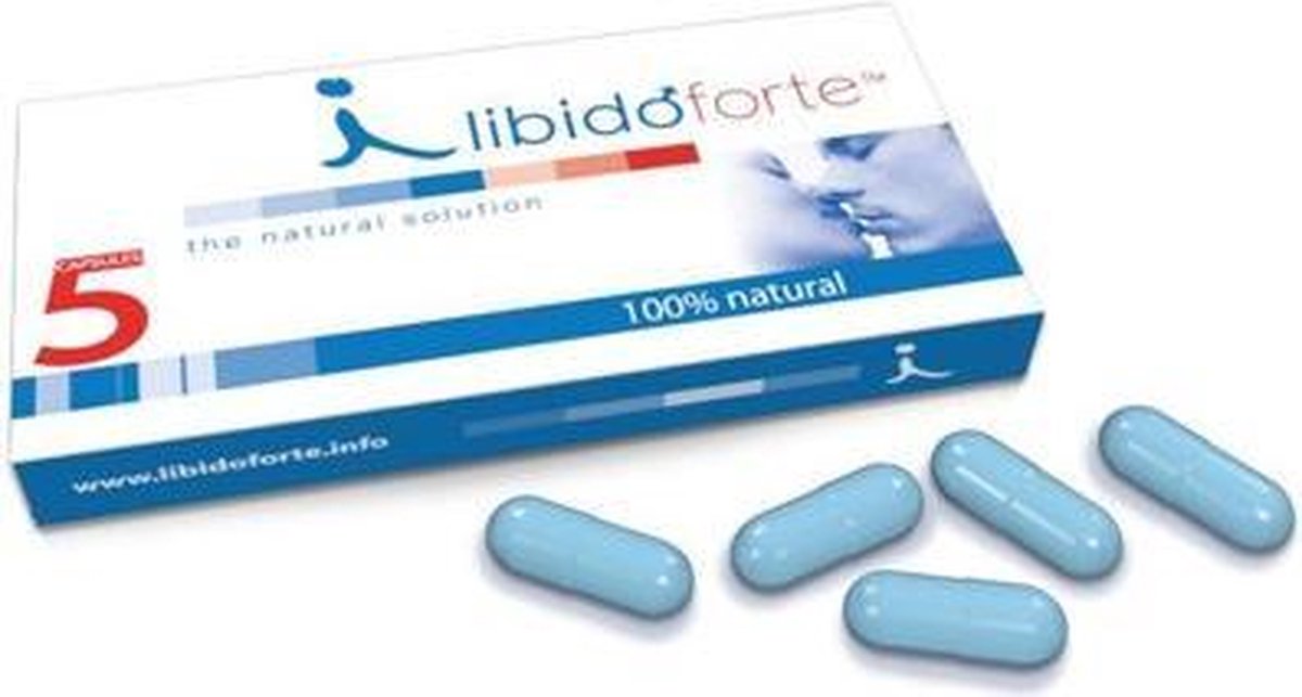 Libido Forte 100 Natural - Blauw