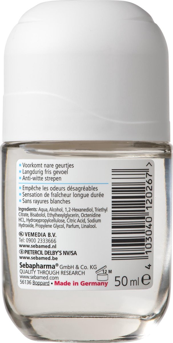 Sebamed Deodorant Deoroller Neutraal 50ml