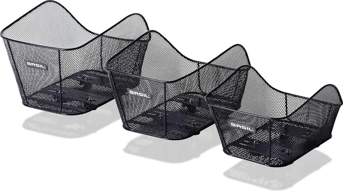 Basil Fietsmand Icon Achter 27 Liter - Zwart