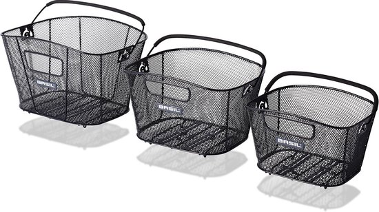 Basil Fietsmand Bold Achter 40 Liter - Zwart