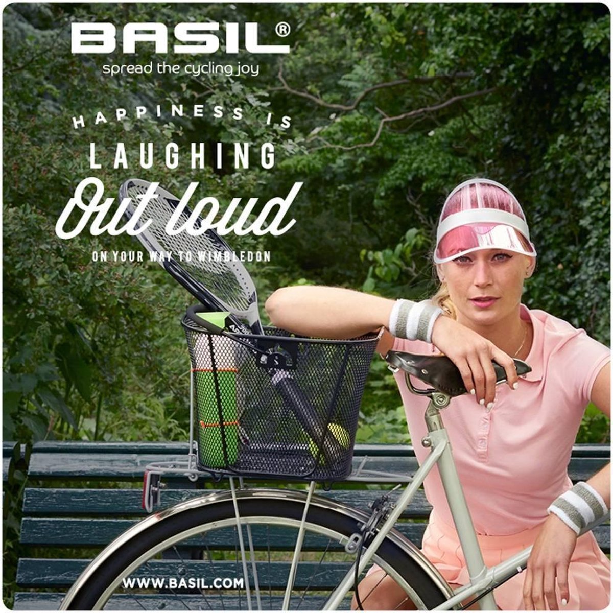 Basil Fietsmand Bold Achter 40 Liter - Zwart