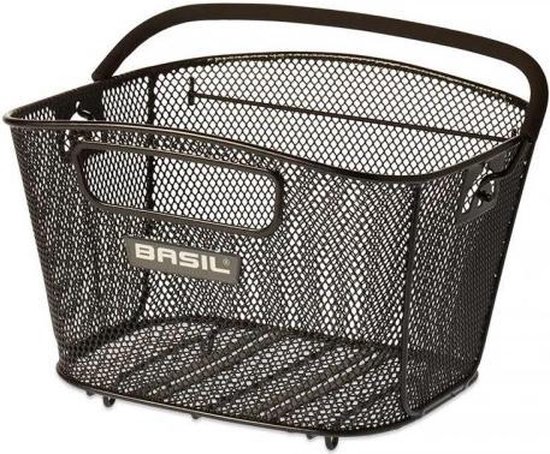 Basil Fietsmand Bold Achter 40 Liter - Zwart