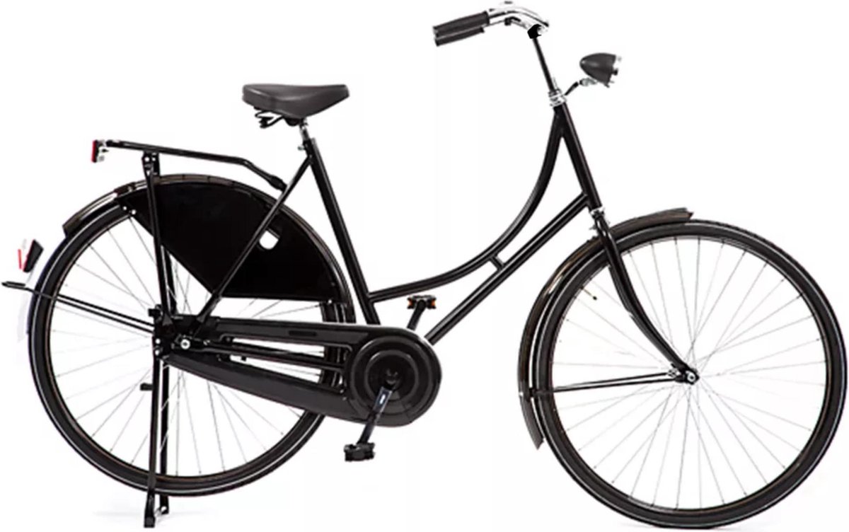 Avalon Omafiets Export 28 Inch 50 Cm Dames Terugtraprem - Zwart