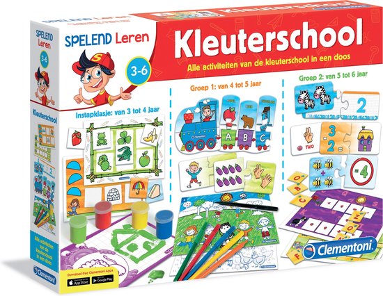 Clementoni Educatieve Spellen Voor De Kleuterschool