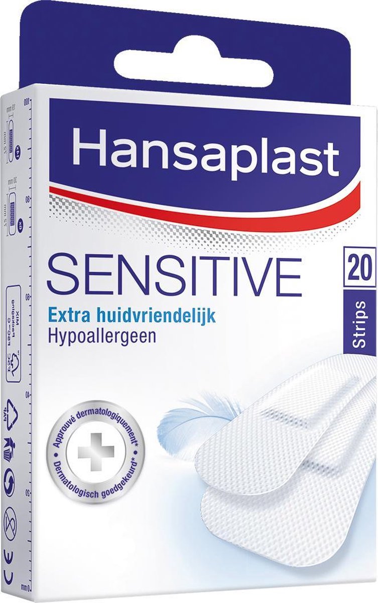 Hansaplast Extra Huidvriendelijk Sensitive Pleisters