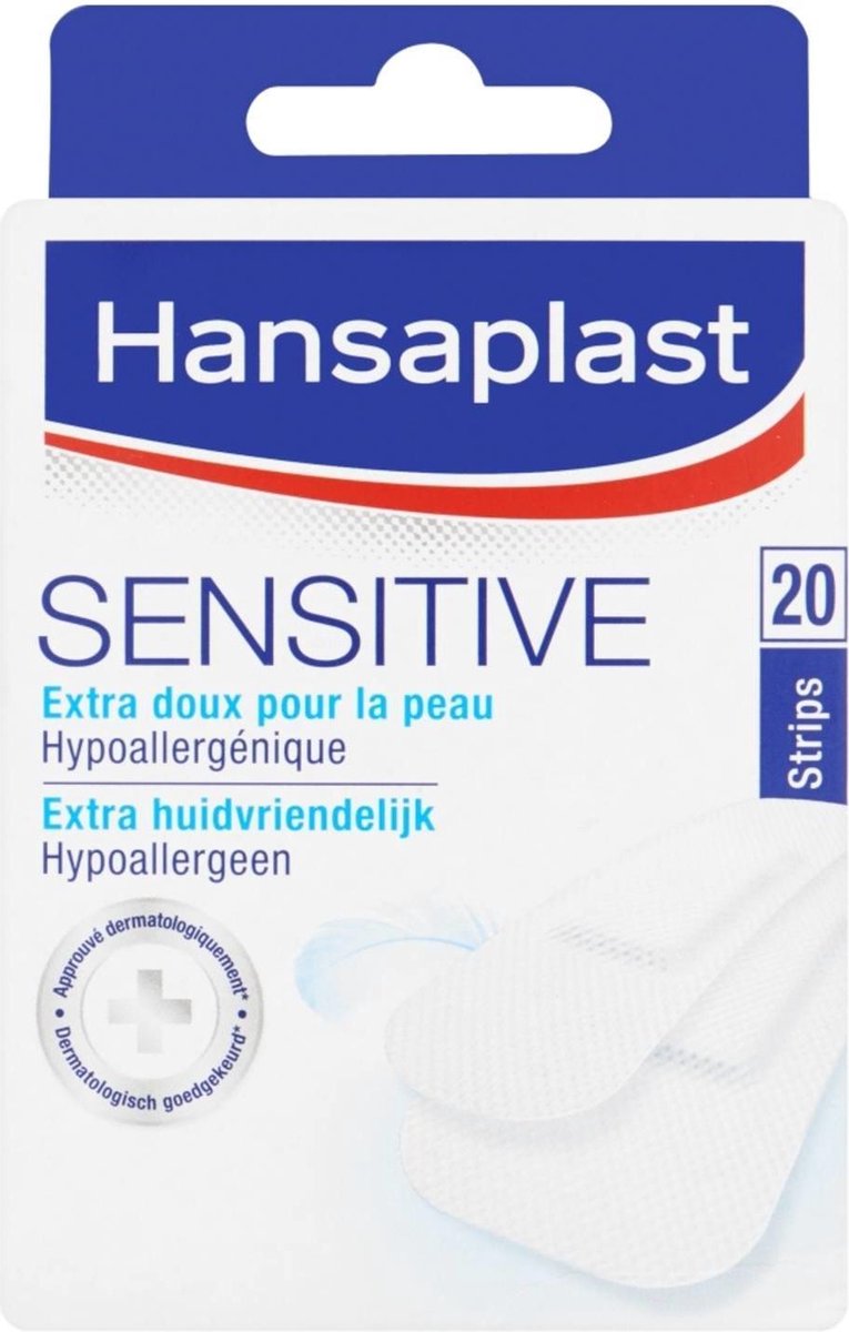 Hansaplast Extra Huidvriendelijk Sensitive Pleisters