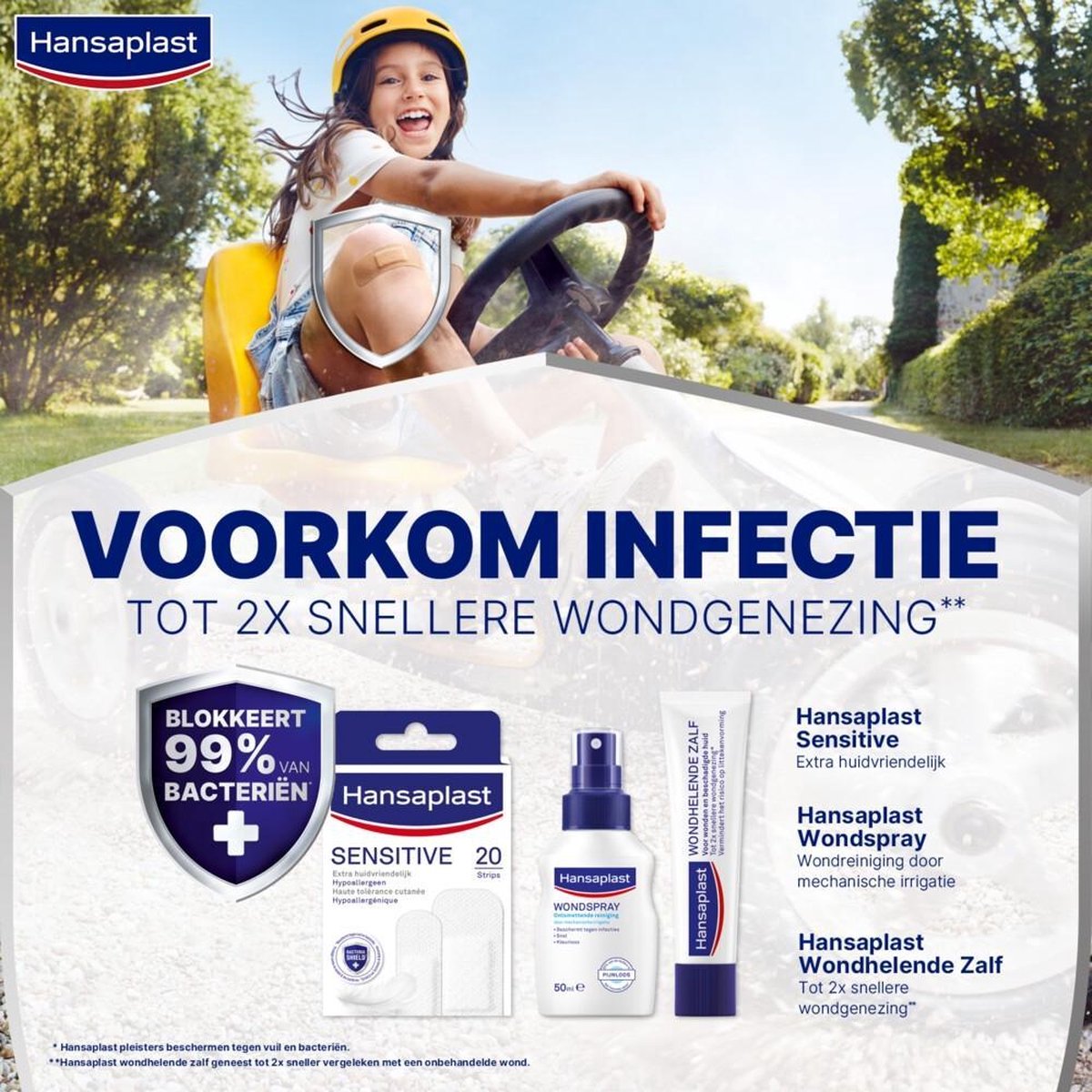 Hansaplast Extra Huidvriendelijk Sensitive Pleisters