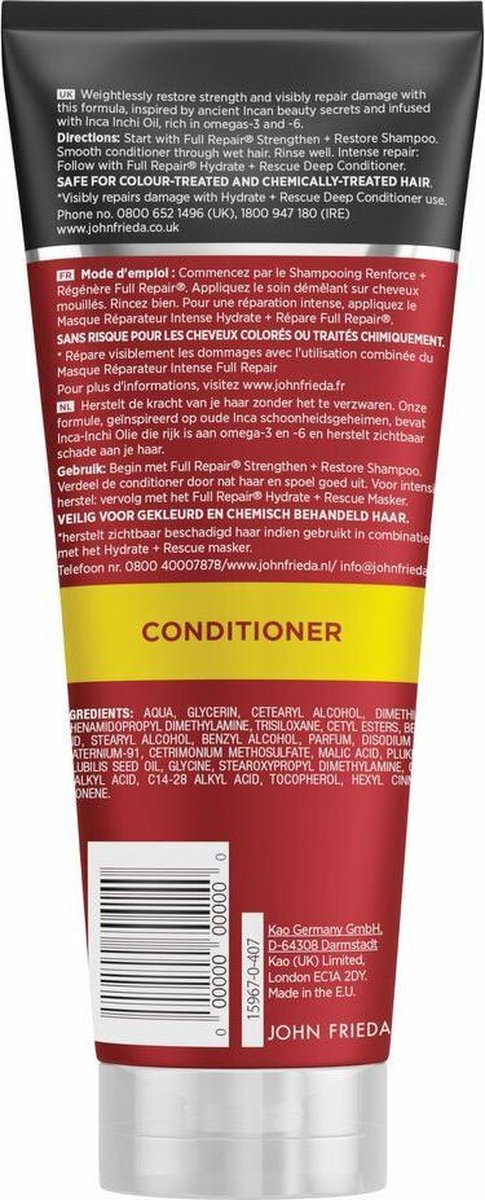 John Frieda Full Repair Conditioner 250ml